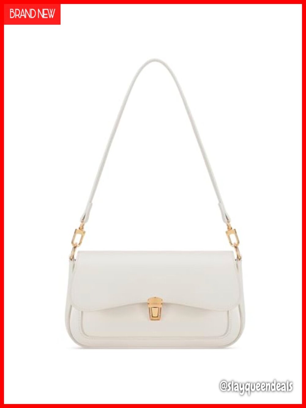 Small PU Leather Shoulder Bag Cute Hobo Mini Clutch Purse Removable Strap